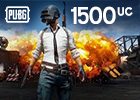بطاقة شحن شدات ببجي 1500+ Free 300 UC - $24.99
