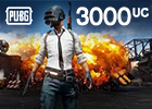 بطاقة شحن شدات ببجي 3000+ Free 850 UC - $49.99