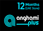 Anghami Plus Subscription for - 12 Months (UAE Store)