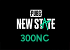 بطاقة شحن ببجي نيو ستيت - 300 NC