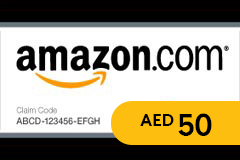 بطاقة أمازون (الاماراتى) - قسيمة شراء 50 درهم